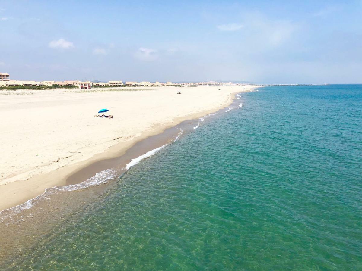 Barcaresa-Maisonnette Vue Mer Pieds Dans L'Eau Wifi Leucate Zewnętrze zdjęcie